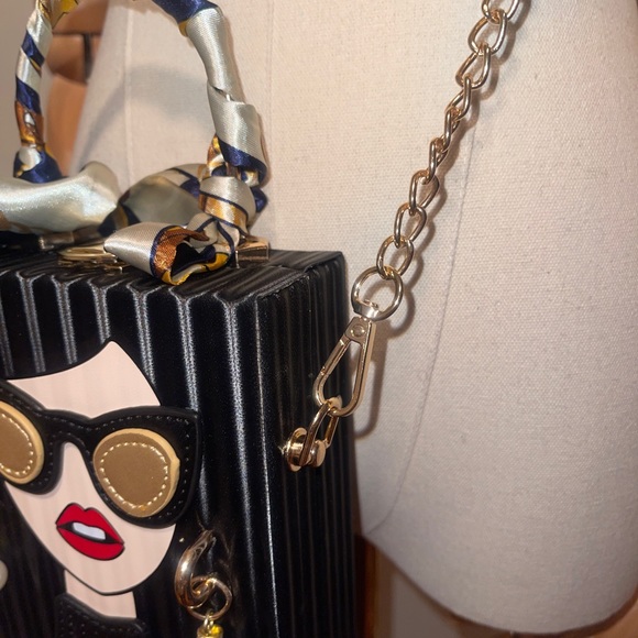 🆕 lady Face Handbag - Picture 11 of 12